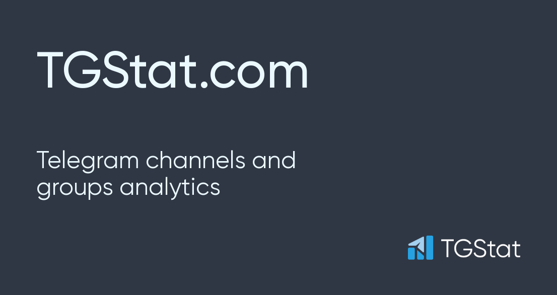 Telegram Channels And Groups Analytics Tgstat